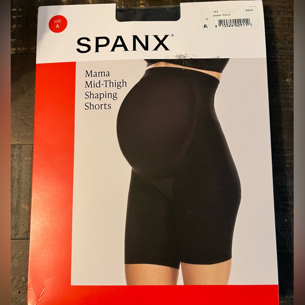 SPANX Black Power Mama Shaping Shorts